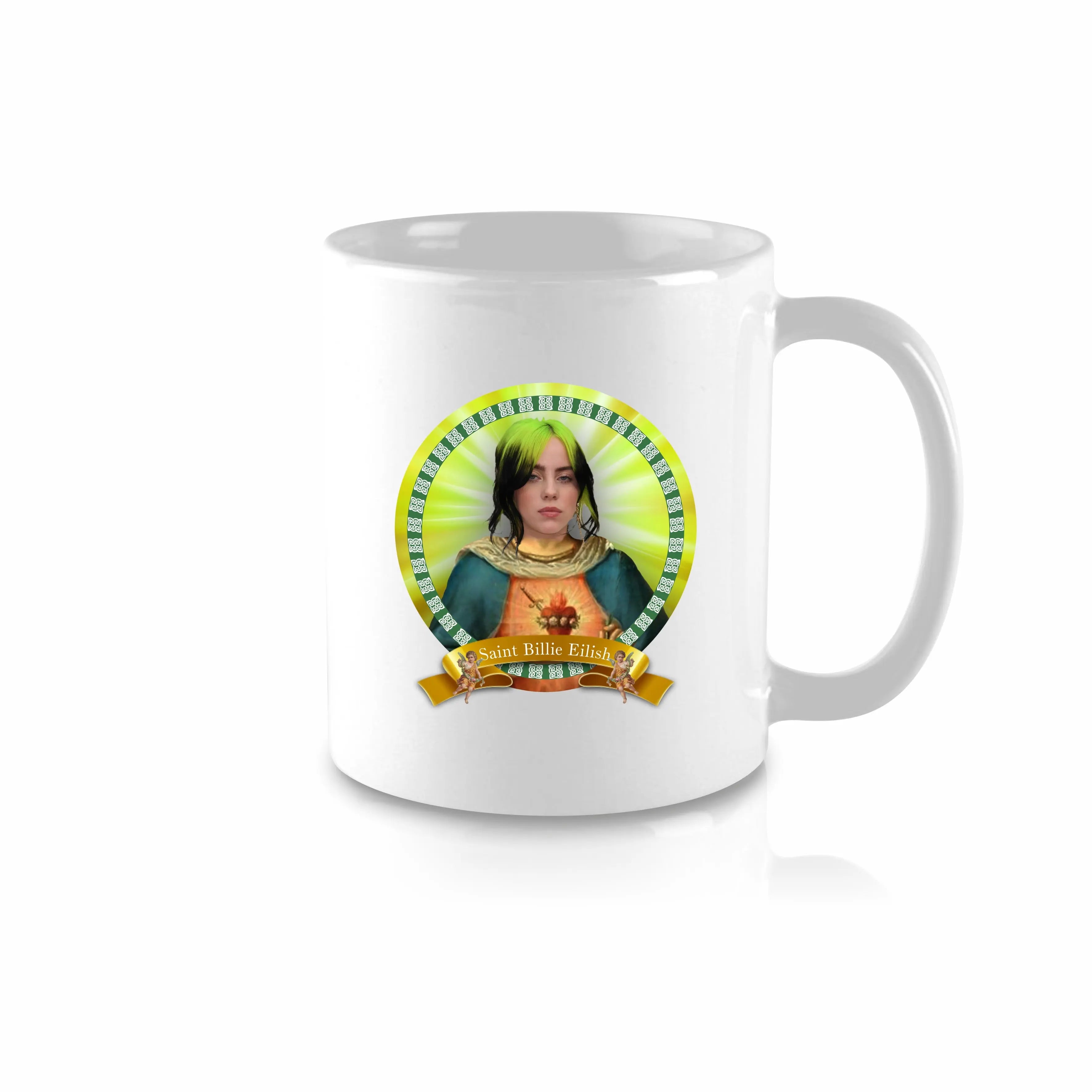 Billie Eilish Celebrity Prayer Mug Cool Story Celebrity Gifts