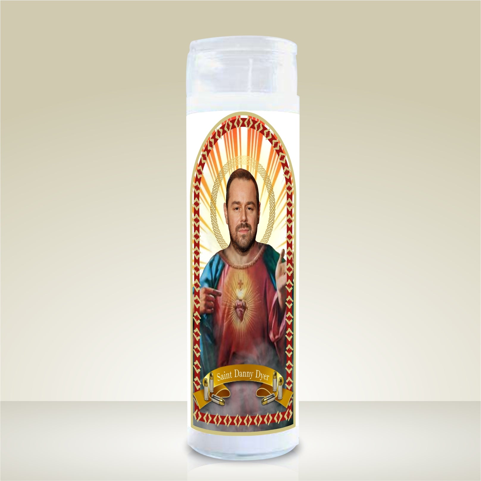 Novelty Celebrity Scented Prayer Candle Gift. Danny Dyer. Eastenders