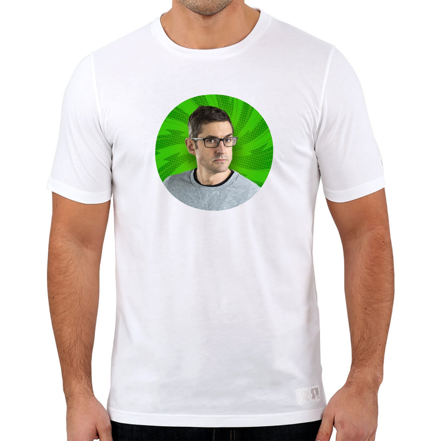 Celebrity Prayer T Shirt: louis theroux (Copy)
